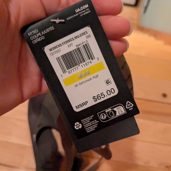 Under Armour High Support Sports Bra - Dark Green - Picture 4 of 4